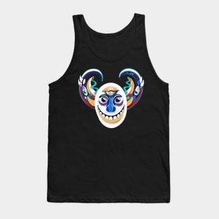 Demon with Thousand Eyes Looking Into the Soul Tank Top